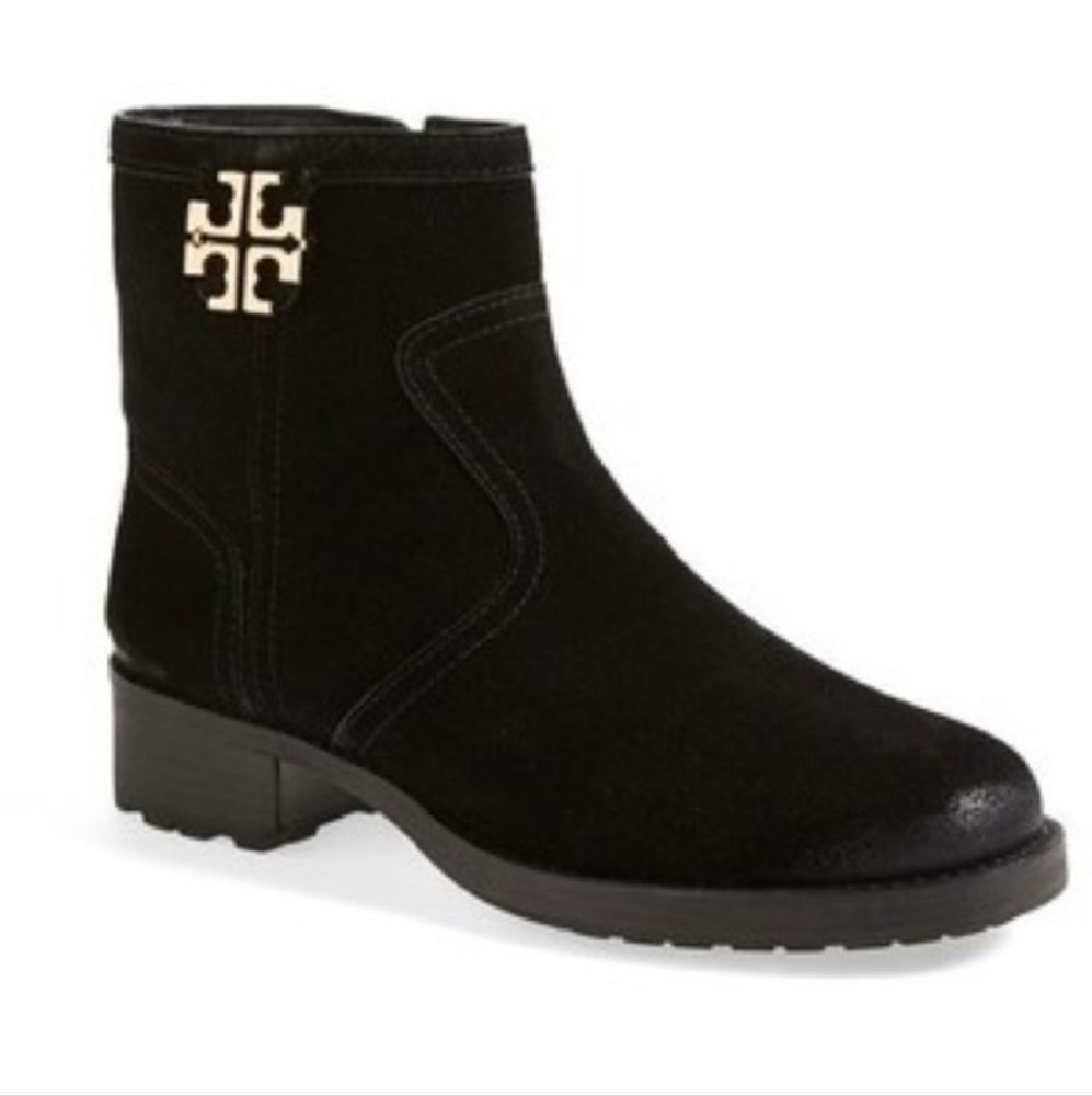 Tory Burch Eloise Flat Suede Bootie